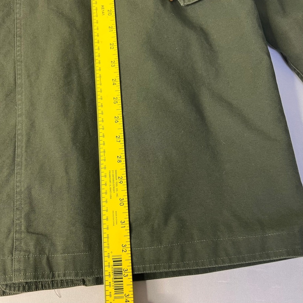 Susquehanna Trail Mens Large Chore Coat Green Workwear Utility - Picture 11 of 11